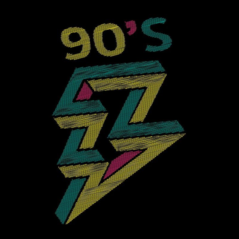 90's retro flash