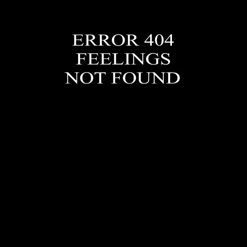 Depressiv Error 404 Feelings not found
