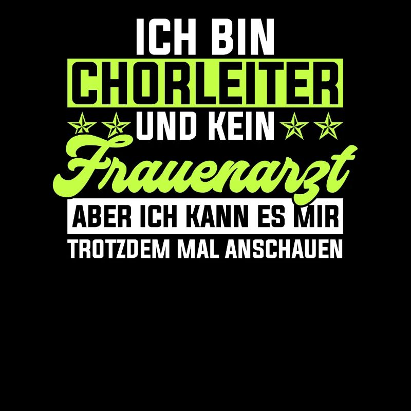 Chorleiter Dirigent Tenor Geschenk & Chorleiterin