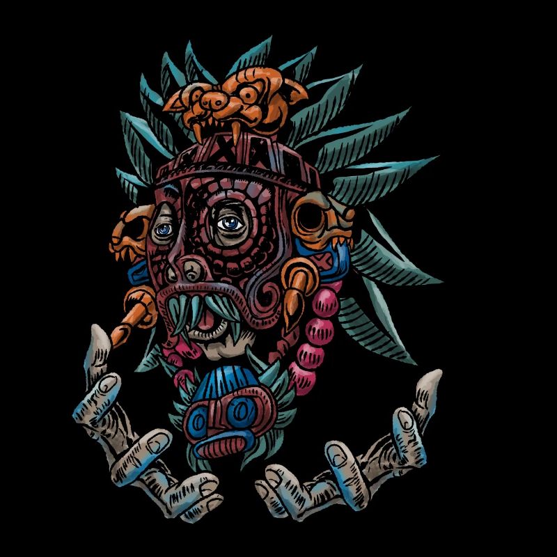 Aztec Aztecan Era Mask Gift