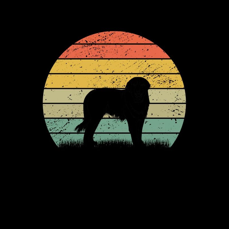 Leonberger retro pop