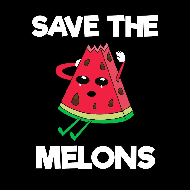 Melon Pastèque Save the planet earth Melons