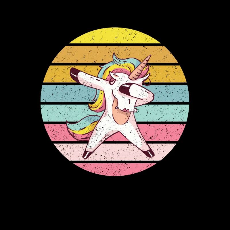 Dabbendes Einhorn Dabbing unicorn