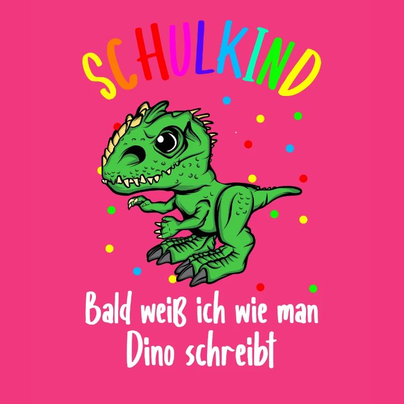 Schulkind Dino | Ich bin ein Schulkind
