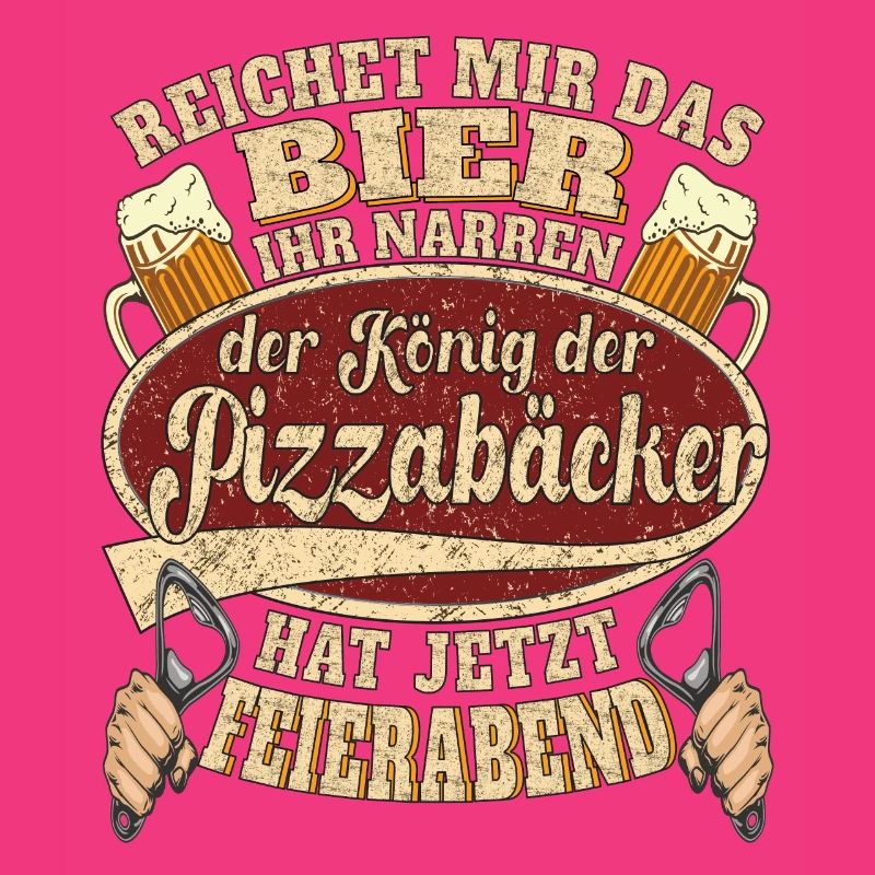 Pizzabäcker Bier Feierabend