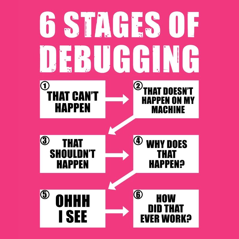 6 Stufen des Debug-Programmierer-Geschenks