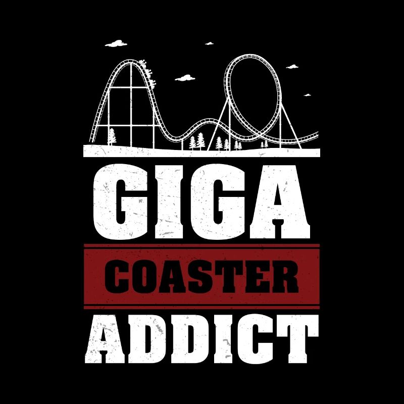 Giga Coaster Addict Achteruntersetzer