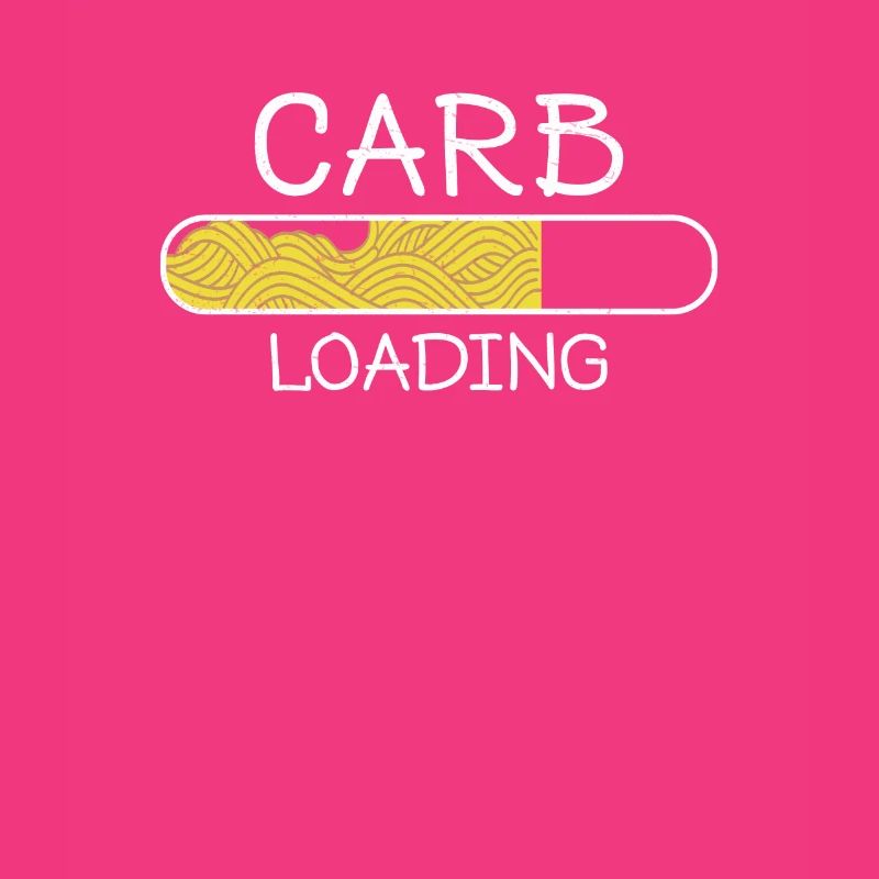 Carb Loading Pasta Funny Kohlenhydrate Loading