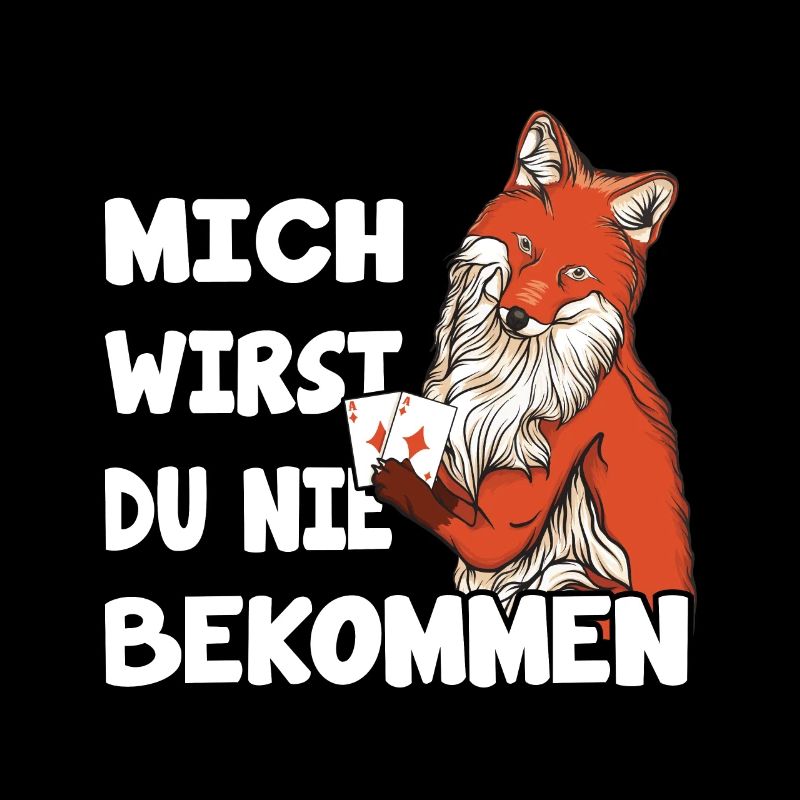 Fox attrapé jeu de cartes double tête