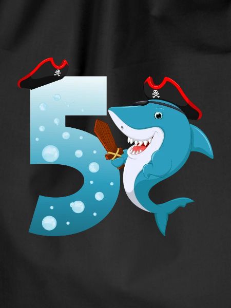 5th Children's Birthday Shark