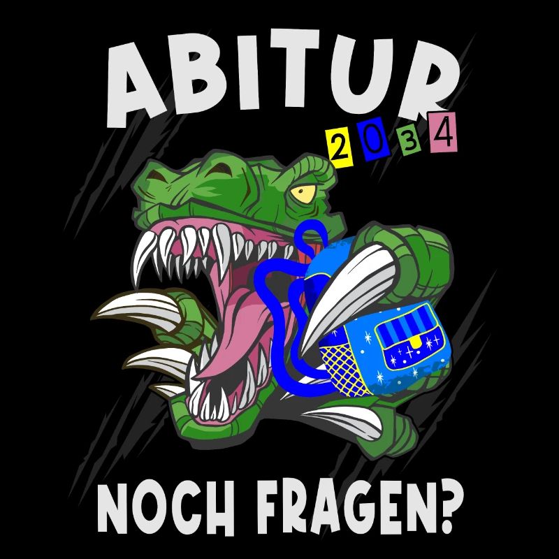 Einschulung Dinosaurier Abi 2034