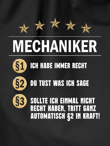 Mechaniker Paragraph
