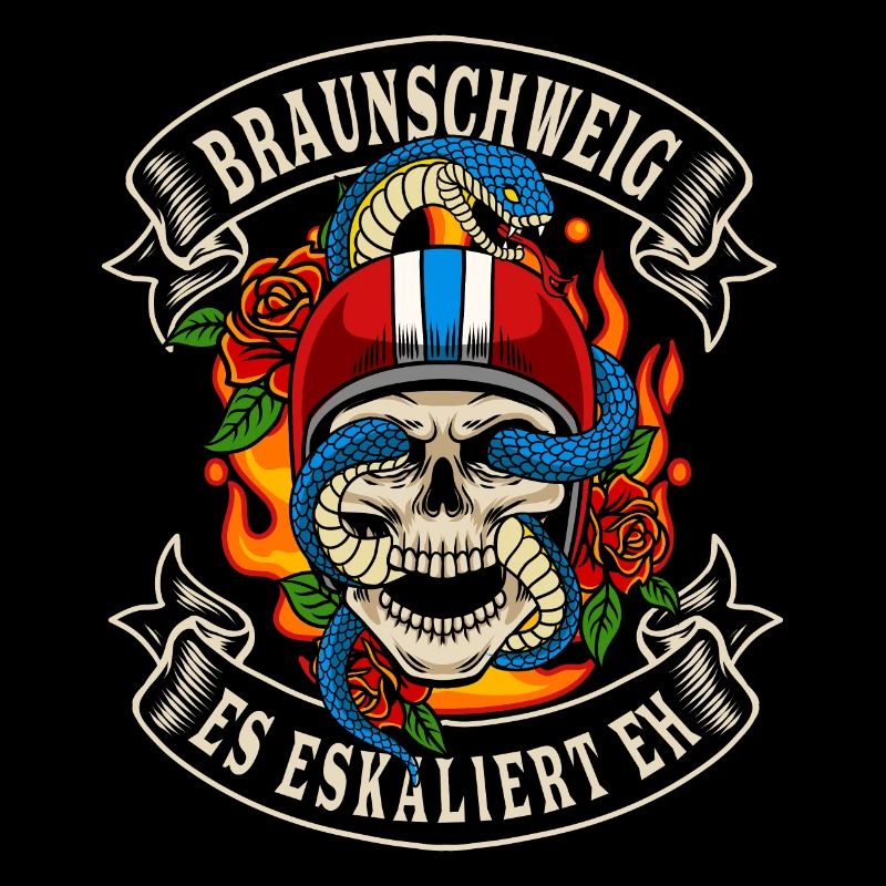 Braunschweig biker gift it escalates anyway
