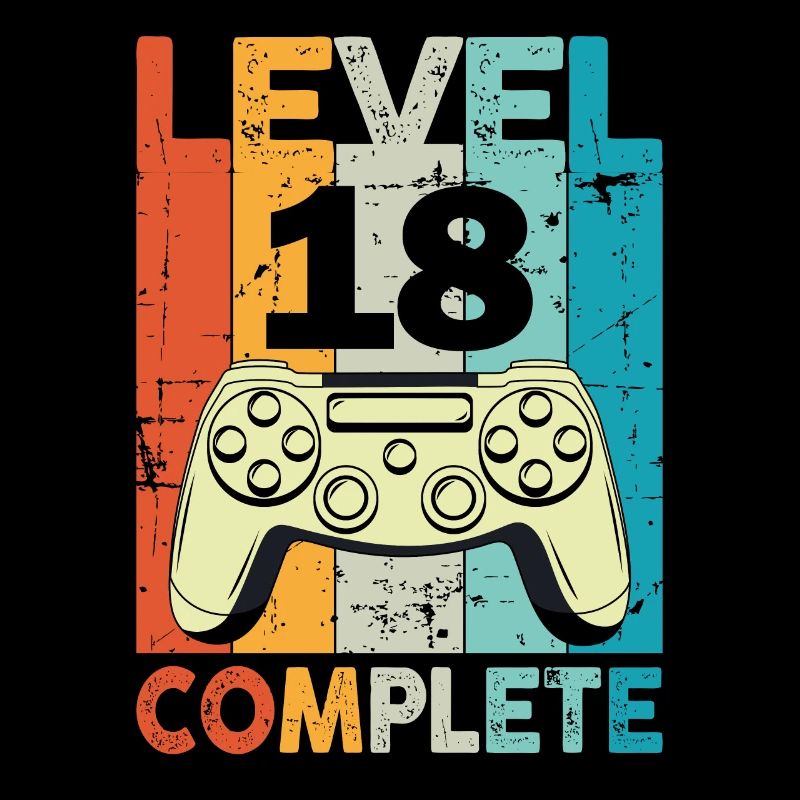 Level 18 Complete Gaming Geburtstag