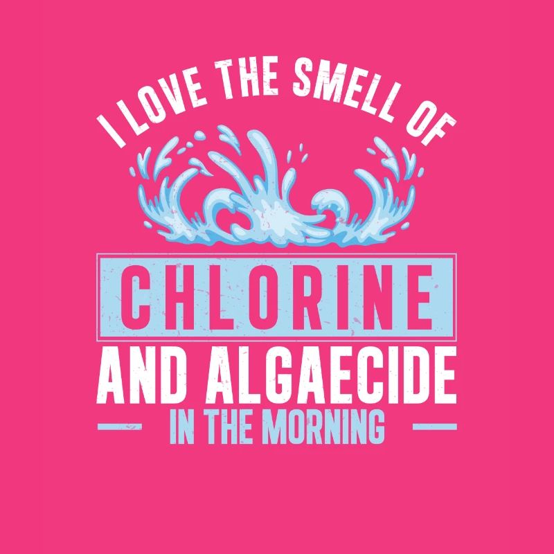 Odeur de chlore et d'algicide dans la piscine