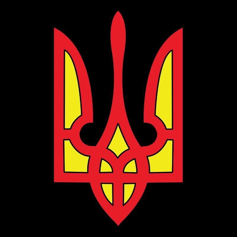Ukrainisch Das Symbol Trident Fire Emblem