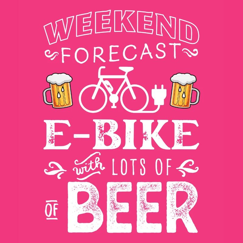 Lustige Wochenendprognose EBike & Bier