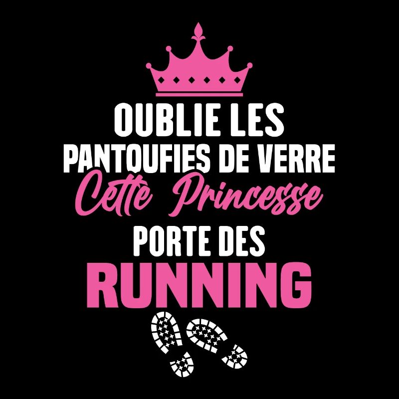 Cette princesse porte des running