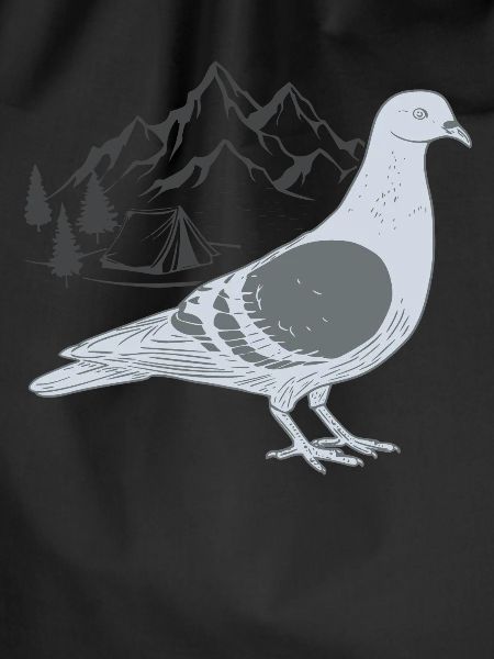 pigeon in the mountains