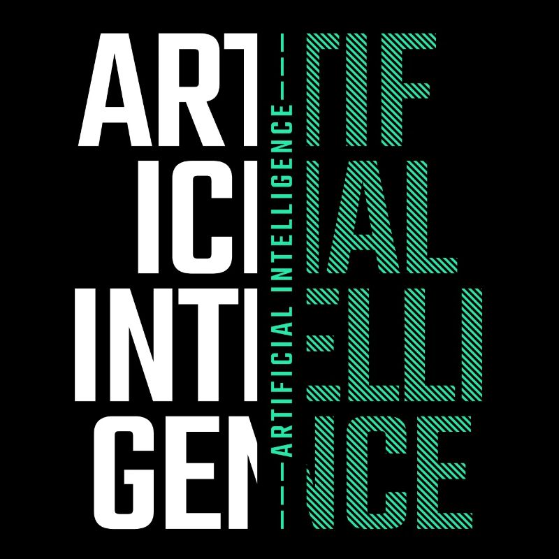 AI Artificial Intelligence Futuristic Nerd Gift