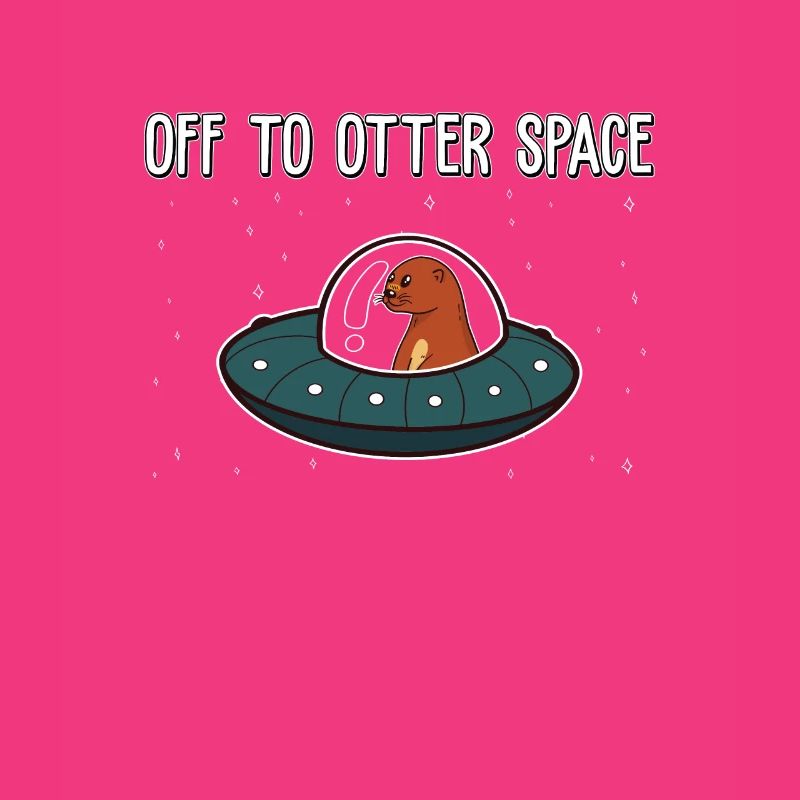 Funny Otter Space pun on Otter Space for
