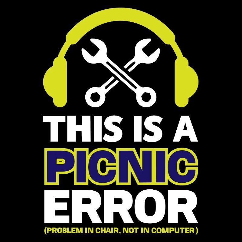 This Is A Picnic Error. (problem In Chair, Not In