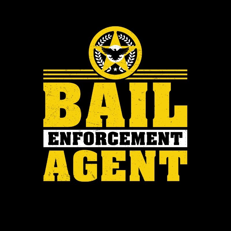 Drôle de badge pour agent d’exécution de la mise en liberté sous caution,
