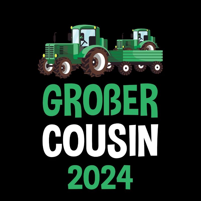 Großer Cousin 2024 Traktor Geschenk
