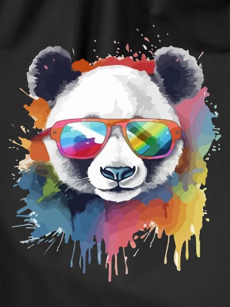 Ikko the bespectacled panda