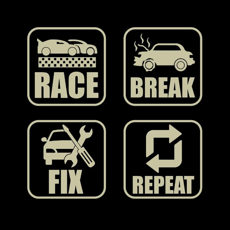 RC Auto Hobby Spruch Ferngestuertes Auto