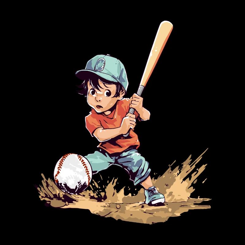 Baseball Playing Boy - Baseball pour enfants