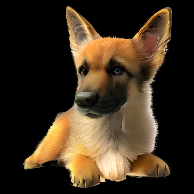 Deutscher Schäferhund Hundehalter Hundewelpe