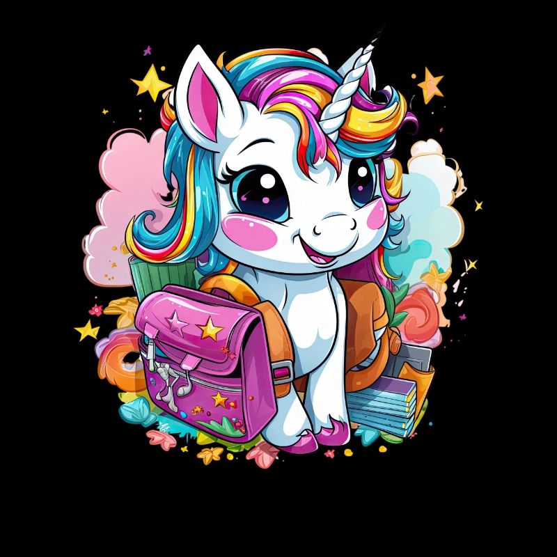 Einhorn Schulkind Einschulung Mädchen Geschenk