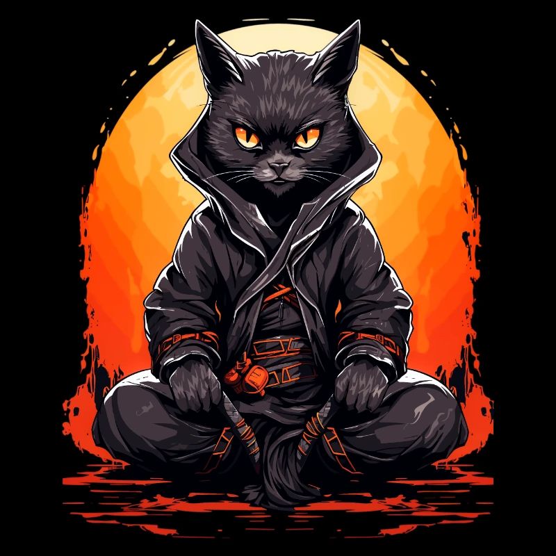 Samurai-Katze 1