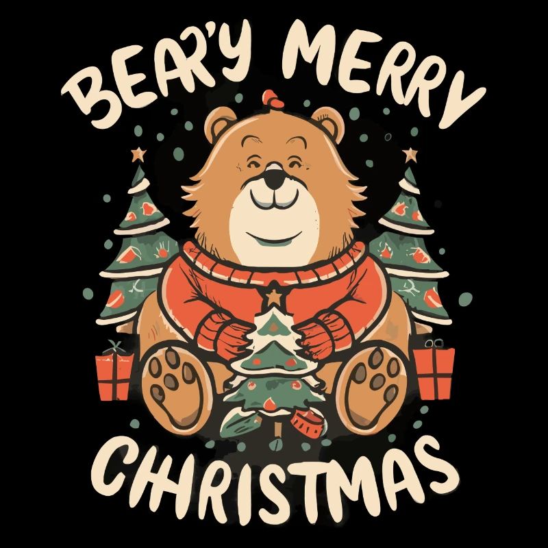 Festive Bear Hug