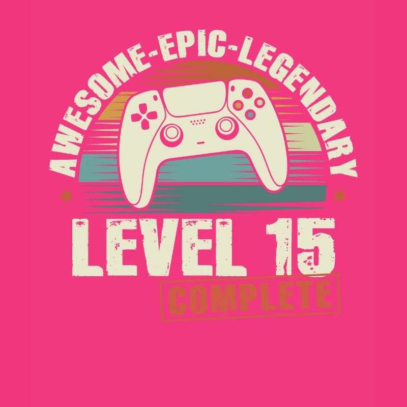 Level 15 Complete 15th Birthday Gift