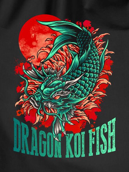 Dragon Koi Fish