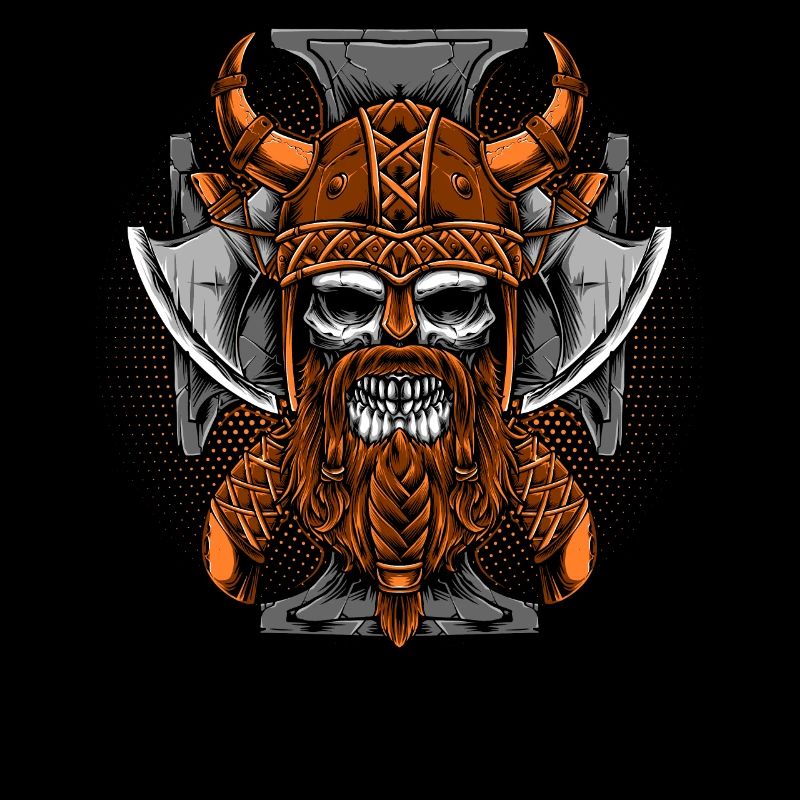 Wikinger Schädelkrieger