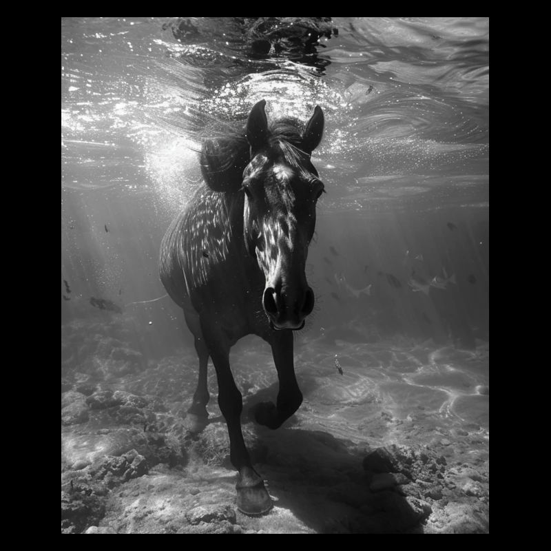 Underwater trot
