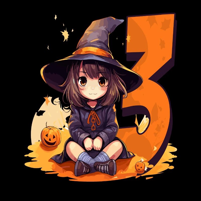 Witch Birthday Costume – Three Years