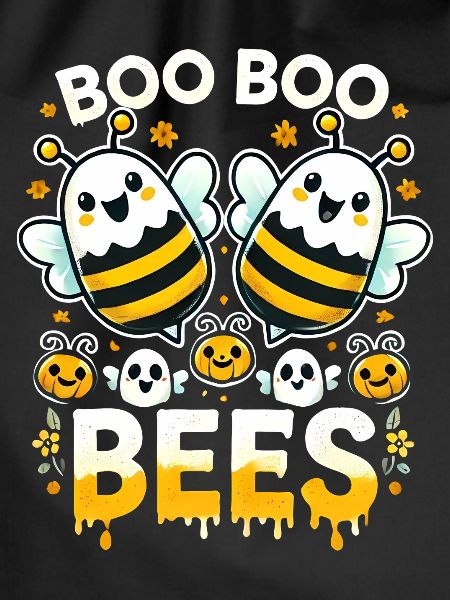 Cute Bee Ghost Halloween