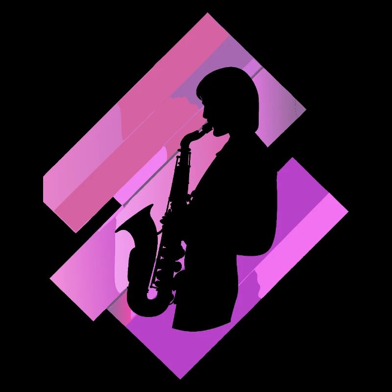 Saxophonist Brass Band Saxophone