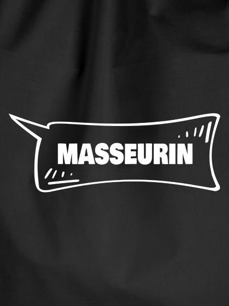 Speech bubble masseuse