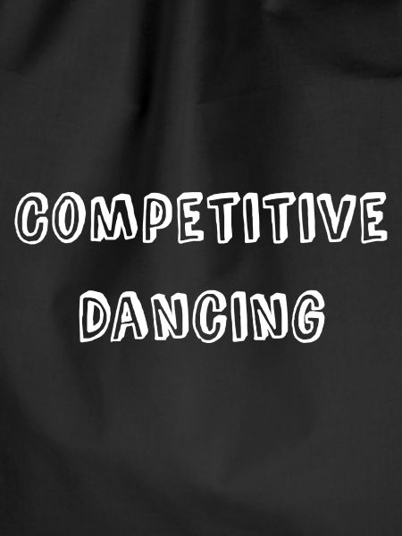 T-shirt competitive dancing
