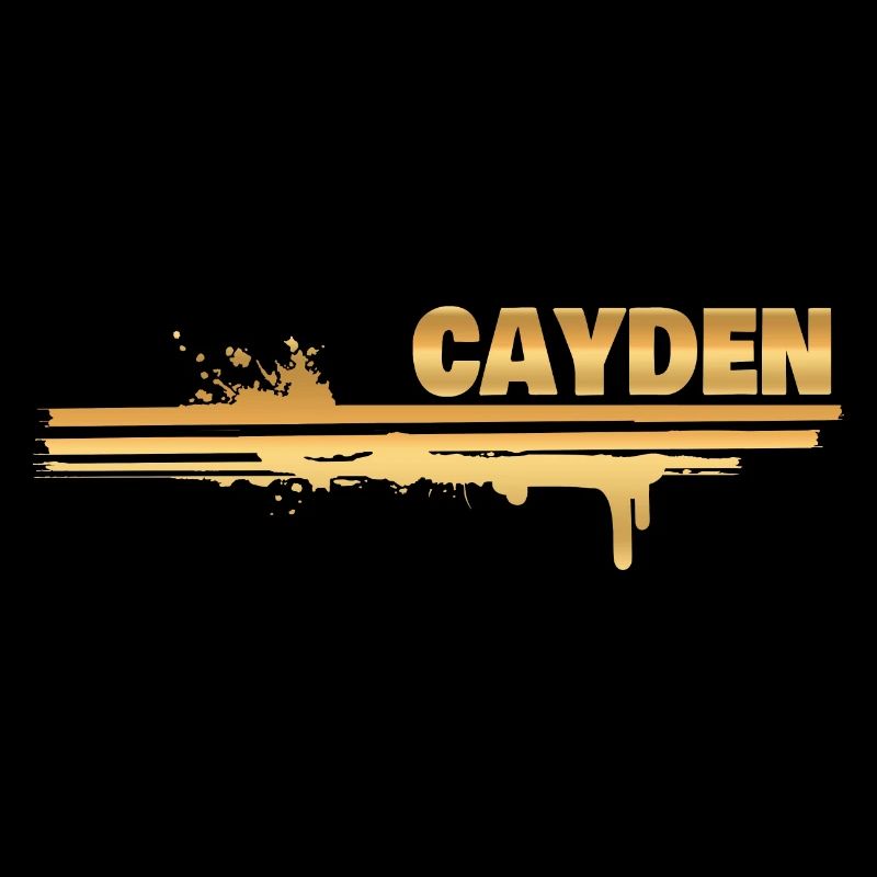 Cayden als Farbklecks
