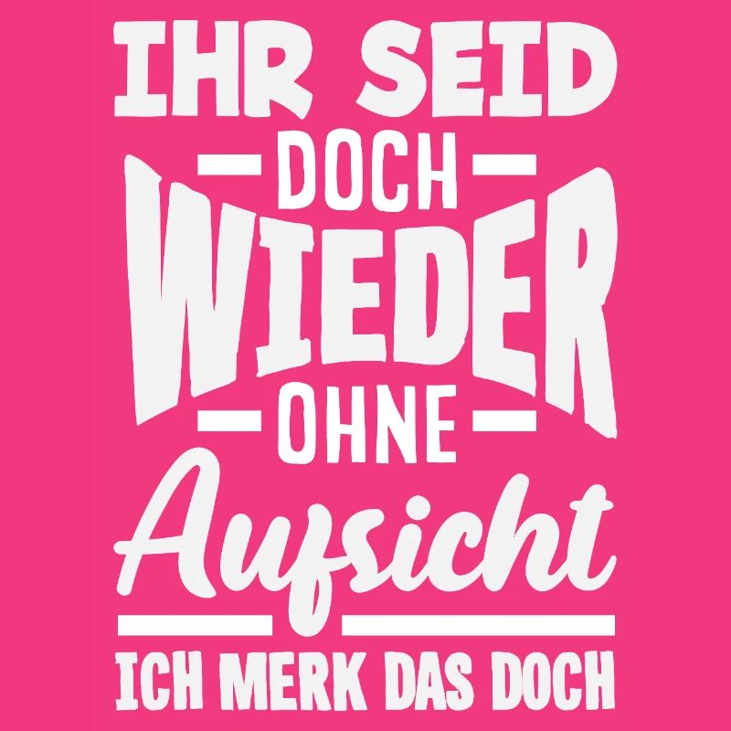 Again without supervision – sarcasm