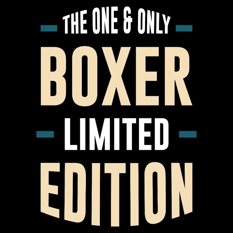 Boxer Lettrage en édition limitée