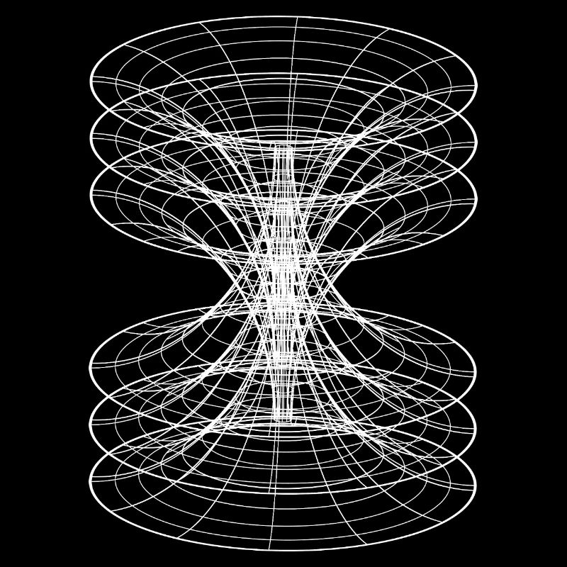 Vortex Wireframe Constellation