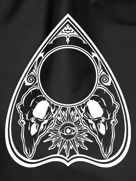 Planchette Halloween raven