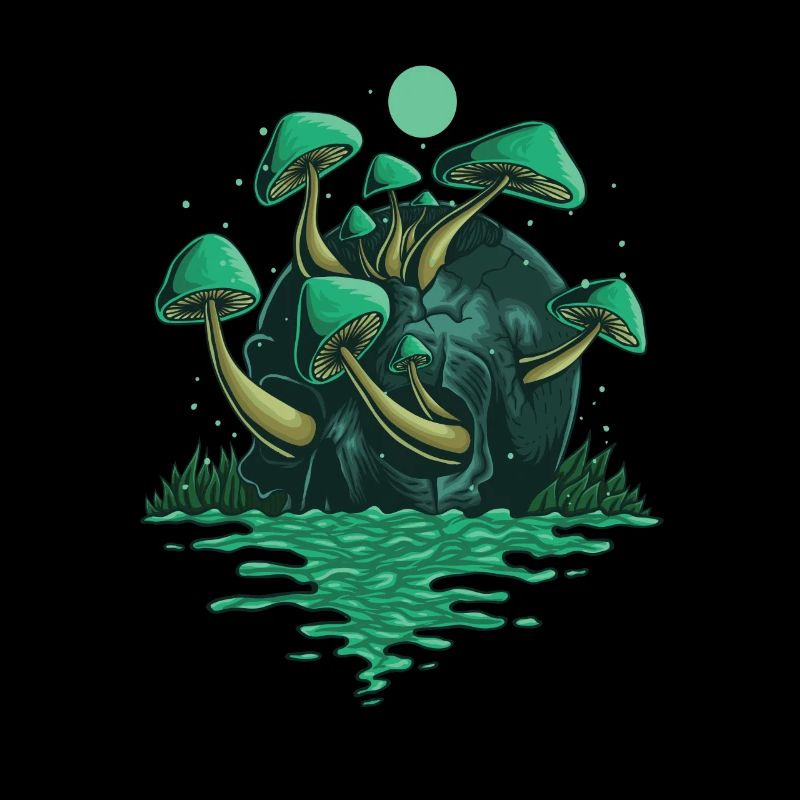 Mushroom Mushrooms Green